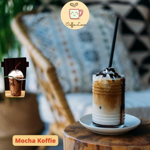 Heerlijke Mocha koffie: Echt Romig genot in een kopje 2 Mocha koffie iced