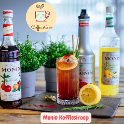 Monin Koffiesiroop: Voor Echt Hemelse Koffiecreaties! 1 Monin Koffiesiroop