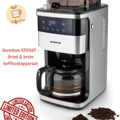 Review Inventum KZ915GT - Grind & Brew koffiezetapparaat! 1 Inventum KZ915GT