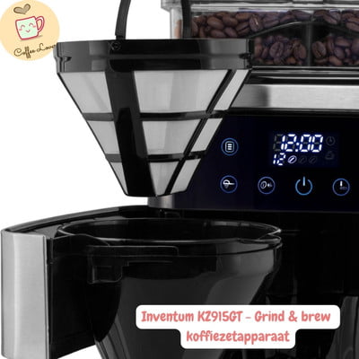 Review Inventum KZ915GT - Grind & Brew koffiezetapparaat! 12 Inventum KZ915GT grind & brew koffiezetapparaat