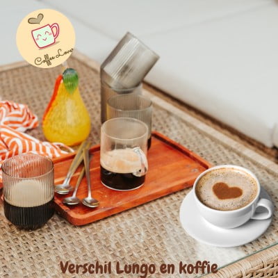 Verschil Lungo en Koffie